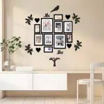 RANDOM Photo Frame Set for Wall | 10 Photo frames for Walls Decoration, Photo Album, Frame for wall Decoration | Wall Decor, Home Decor Items - Set of 10 (6
