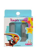 Adore Mighty Raju Finger Brush - 2 Pc pack Soft Toothbrush (2 Toothbrushes)