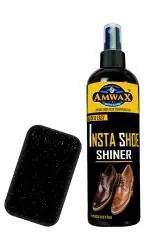 AMWAX Shoe Shiner Spray/Shoe Polish/Leather Shoe Shiner/Sneakers Shiner Spray 200 ML