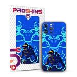 PROSKINS Super Dragon 3D Textured Mobile Back Skin/Sticker Only for OnePlus 10T 5G