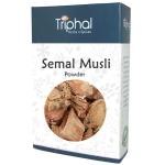TRIPHAL Semal Musli or Musli Simbal or Musli Lal or Bombax Malabaricum DC or Silk Cotton Root (Powder) (100g)