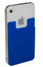 Tech Gear Cell Phone Wallet, Silicone 3M Adhesive Stick-on Wallet for Credit Card, Ultra-Slim Id Holder Wallet Pouch Sleeve Pocket for Smartphones (iPhone/Android/Samsung Galaxy)