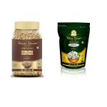 Khana Khazana Organic Brown Rice And Biryani Basmati Rice, 1 Kg (Combo Of 2)