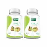 SEYA Natural Amla (Indian Gooseberry) Powder, 100gm (Pack of 2) / Hydrates & Nourishes Hair & Skin, No Added Sugar, Amla Powder for Drinking, Eating