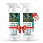 Herbal Home Natural All Purpose Cleaner Disinfectant Spray | Remove Dirt & Tough Stains, Kills 99.9 % Germ | For Glass, Wood, Mirror, Taps, Home Appliance, Bathroom & Kitchen (Pack 0f 2)