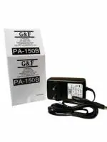 G & F PA 150 B Adapter Compatible for Yamaha PSR-E453, E463, i400, i425, i455, i500 Keyboard