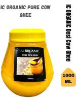 IC ORGANIC||PURE DESI COW GHEE| TRUELY ORGANIC AND 100% NATURAL| BETTER FOR DIGESTION AND IMMUNITY | 1000ML