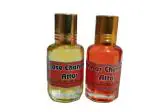 KAH ATTAR Rose Chandan and Kesar Chandan Long Lasting Fragrance 12 ml Each