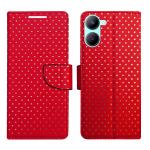 A D Enterprises DT Red Flip Cover for Realme C33 | Magnetic Case | Shock Absorbent | Flip Cover Realme C33