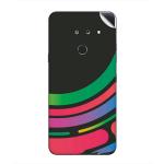 GADGETSWRAP Printed Vinyl Skin Sticker for LG G8 Thinq - techno-colors