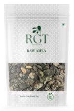 RGT Organics Dry Amla Pieces - Hair growth, Eating 200 grams | Saboot, No salt, Fruit