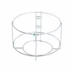 CLOSTER High Grade Stainless Steel Dustbin Holder Modular Kitchen - Bathroom, Home And Office Dustbin Holder Stand