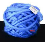 Simi Enterprise Blue Wool Knitting Yarn Thick Chunky Roving Jumbo Wool Best Used With Knitting Needles, Crochet Needles Roving Jumbo Wool Yarn For Knitting, 100 G