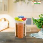 Wincy Multicolor Plastic Grid Cereal And Dry Food Storage Containers Airtight Lid Suitable - 2500 Ml