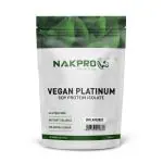 NAKPRO Vegan Soy Protein Isolate for Muscle Growth | Raw, Natural Protein Powder (1Kg, Unflavored)