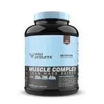 Pro Athlete Muscle Complex Lean Mass Gainer, Whey Protein Blend, Casein Protein, Mass Gainer,15G C Plus G Plus T, Belgium Chocolate, 3000g