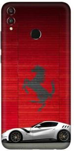 aadia Huawei Honor 8x Max Matte Vinyl Car Printed Mobile Skin Sticker with Scratch Resistant Lamination