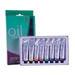GOLDLEAF-Oil Paint Set by GOLDLEAF Contains Yellow Orange,Titanium Wthite, Lemon Yellow,Brilliant