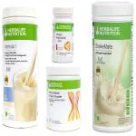 HERBALIFE NUTRITION Formula 1 Kulfi + Protein Powder 200 G + Afresh - Cinnamon + Shake Mate
