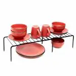 Livzing Expandable Kitchen Dish Rack - Black