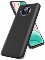 XOVO Back Cover for Mi 10i (Black, Dual Protection, Silicon, Pack of 1)