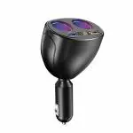 Sthira 120W Cigarette Lighter Splitter with QC3.0 & 3.1A USB Ports Car Charger