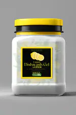 BLISS & BLUSH dish wash gel powder 500 gm Can Make 100% Plant-Based, Paraben & Phosphate Free 5000 ml dish wash gel