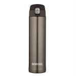 Borosil Titanium Stainless Steel Hydra Nova Vacuum Insulated Flask Water Bottle, 500 Ml