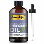 Aromatique Rosemary Essential Oil For Hair Growth,Skin and Body 100% Pure&Natural Therapeutic Grade-15ml