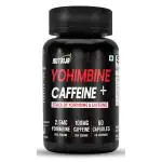 NutriJa Yohimbine Plus Caffeine | Stack of Yohimbine 2.5mg, Caffeine & Green Tea Extract | Perfect Synergy Promotes fat loss, Energy & Focus (60 Capsules)