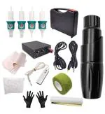 TS Mumbai Tattoo New nano Pen Machine Kit (BLACK)