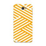 MobiEra Samsung Galaxy J7 Prime Zip Zap Orange Pattern Plastic Designer Printed Hard Case Cover
