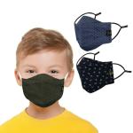 CENWELL Kids 3D Mask Reusable, Washable, Breathable & Comfortable Stylish Face Mask with Adjustable Earloops for Boys Girls Children Gift, Cute Designer Mask