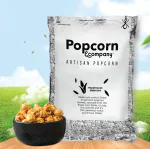 Popcorn & Company Sea Salt Caramel Popcorn, Party Pack, 1 kg Combo with Red Tins