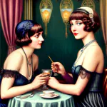 Love Creation A4 Size poster print for creative wall art- le-jardin-secret-art-print-7708( Sticker)