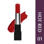 Glam21 Ultra Velvet Lipstick Highly Pigmented & Creamy Formulation for Matte Finish- 2.5g, Hot Red