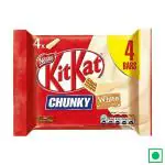 Kitkat Chunky White Chocolate Bars Imported, 40G (Pack Of 4)