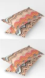 Gharsaaz Multicolor Printed Polycotton Pillow Covers Set of 4