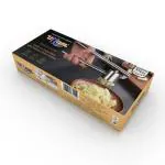 GARLIC & GINGER PRESS WITH STAINLESS STEEL GROOVES