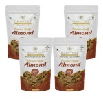 Perfect Pick 100% Natural California Almonds 1kg, Badam Dry Fruits Pack Of 4 - 250g Each