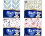 SELPAK Extra Printed Napkin Tissue 3ply 20s (Pack of 4)
