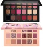 LOBE MIRACLE Eyeshadow Palette, Nude And Rose Gold, Glitter, Matte Finish 25 g (Matte)