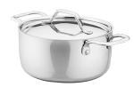 Pigeon Silver Stainless Steel Saffron Dutch Oven With Lid