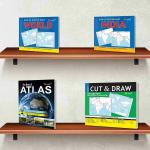 GOWOO BOOK OF OUTLINE MAPS India, BOOK OF OUTLINE MAPS WORLD, SMALL CUT & DRAW OUTLINE MAPS POLITICAL & PHYSICAL and SCHOOL ATLAS (ENGLISH) - MAPLITHO | Pack of 3 books + 1 school atlas book
