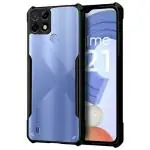 COBERTA Back Cover for Realme C21 Back Cover Case - Black Transparent