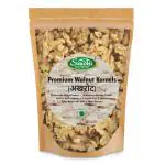 Sindhi Dry Fruits White Walnut Kernels, White Akhrot Giri, No Oil Smell, 100% Vegan, Healthy and Fresh, Latest Crop, Imported and Natural, 1 Kg Zip Pouch