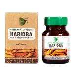 Green Milk Haridra Tablets for Skin, Respiratory Health, 60 capsules