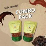 Healthy Master Kids Combo Pack - Chocolate Cream Fills And Coco Vanilla Cream Fills 200 G (Each) Pack of 2