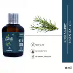 Samazh Organic Rose Merry Essential Oil, 100% Pure & Natural for Hair, Skin, Face (20 ml)