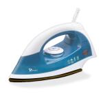 Syska Elara Multi-Fabric Non-Stick Golden Soleplate Dry Iron - 1000W